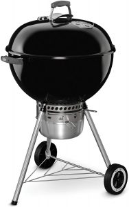 Weber Original Kettle Premium Charcoal Grill, 22-Inch, Black