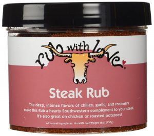 Rub with love by Tom Douglas Steak 1lb
