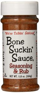 The Bone Suckin' Sauce Bone Suckin' Original Seasoning and Rub