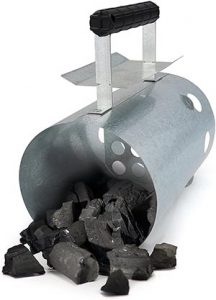 GrillPro 39470 Chimney Charcoal Starter, Silver