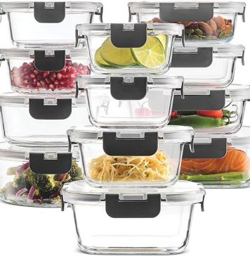 stackable bulk food storage containers-kitchengazette.com