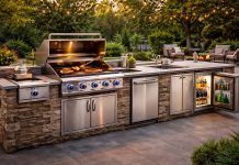 Best Built In Outdoor Kitchen Appliances 2026 ||Top Grills & High-End BBQ Under $3000 best built in outdoor kitchen appliances 2026 setup with grill and fridge