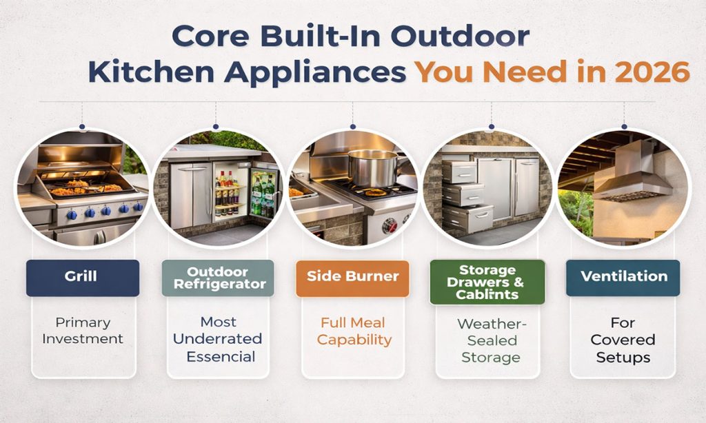 Best Built-In Outdoor Kitchen Grills Under $3,000 (2026)